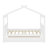 Wooden House Bed With Trundle-443331265