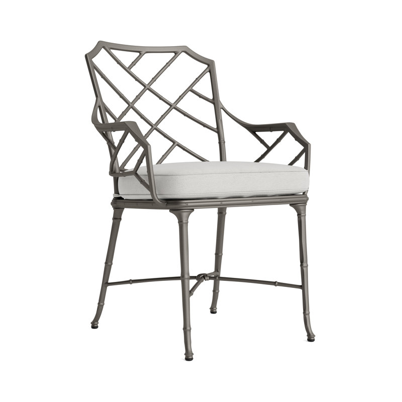 Calcutta Outdoor Dining Chair, Mica, Fusion Dove