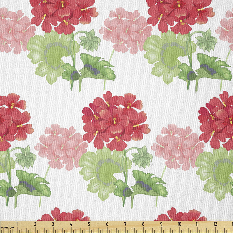 Cordelle Spring Colorful Pastel Toned Flowers Multi-Purpose Fabric