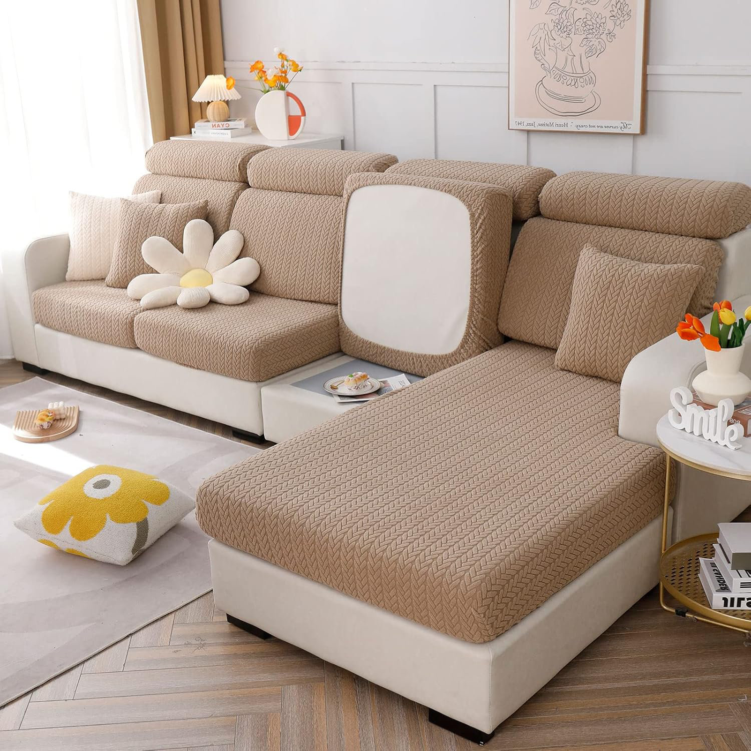 Latitude Run® Universal Stretch Sofa Covers Couch Seat Cover | Wayfair