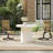 Set of 2 Outdoor Patio 360° Swivel Dining Rocking Chairs - UV Resistant, Padded PVC-coated Polyester Mesh, Rust-Proof Steel Frame, 400 Lb Capacity-1537225015-1537225012