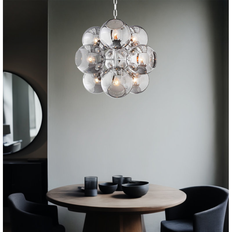 Lustre sphérique spoutnik 9 lumières Acyee