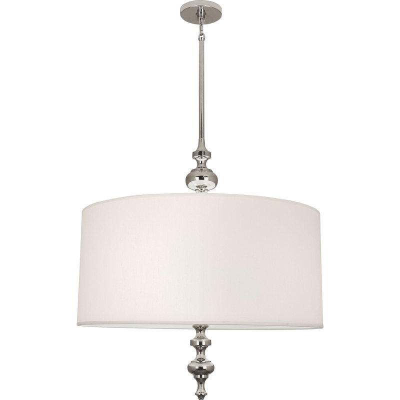 Arthur 3 - Light Drum Pendant, Polished Nickel