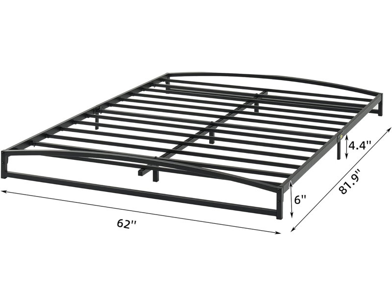 Metal Open-Frame Bed, Queen