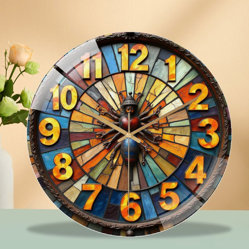 Horloge murale créative 12 po