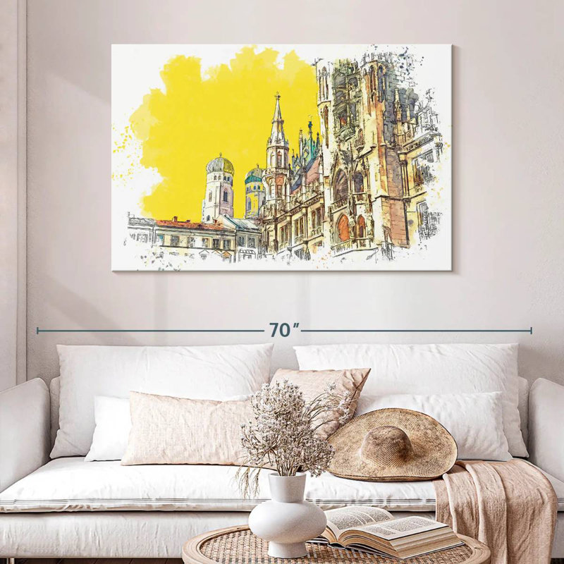 Munich Lilie, 32" H x 48" W