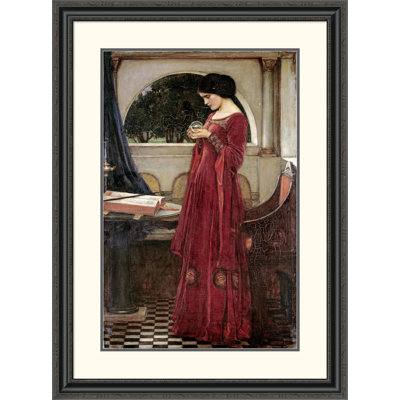 " The Crystal Ball " by John William Waterhouse