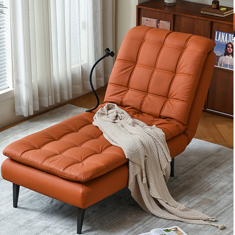 Multi-functional comfortable recliner, Orange