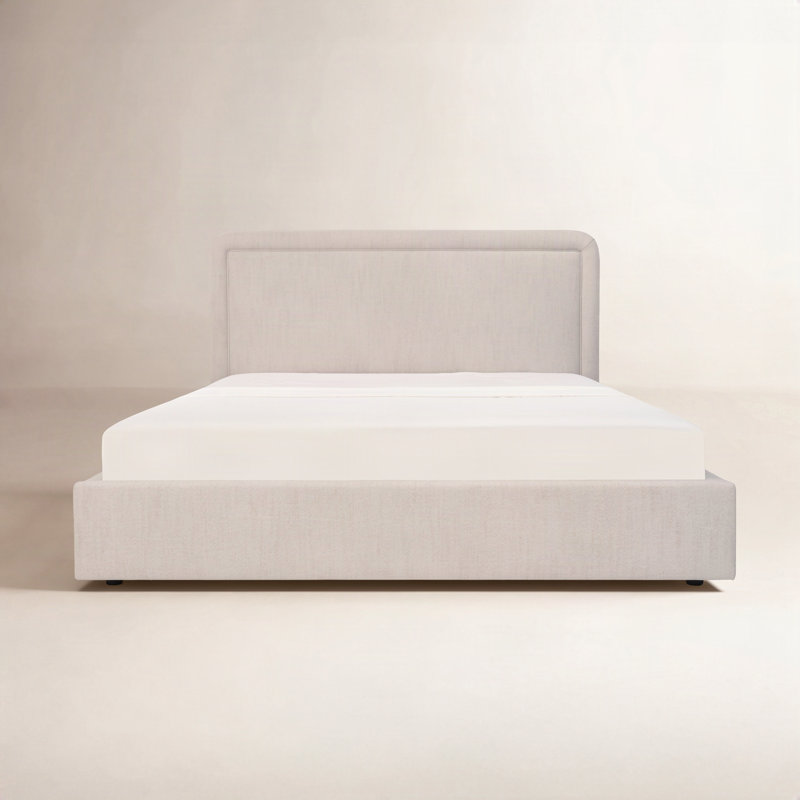 Nassau Eyler Queen Storage Bed, Beige, King