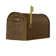 Baldwin 20 x 10 Aluminum Post Mounted Mailbox