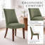 Parsons Upholstered Dining Chair Solid Wood Side Chair - Comfort & Style for Modern Homes-1522266855-1540334141