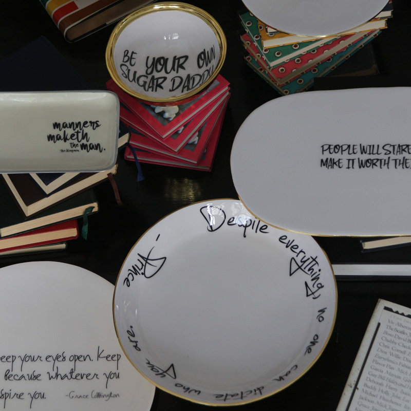 Medium Bowl With Quote