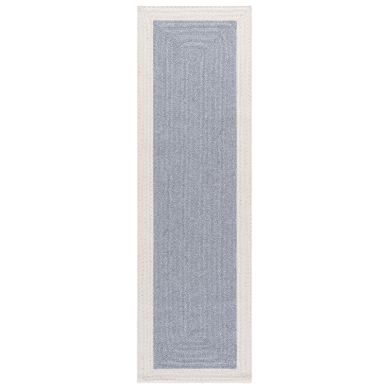 Braided 281 Hand Woven Performance Machine Washable No Pattern Rug, Runner 2'3" x 8'