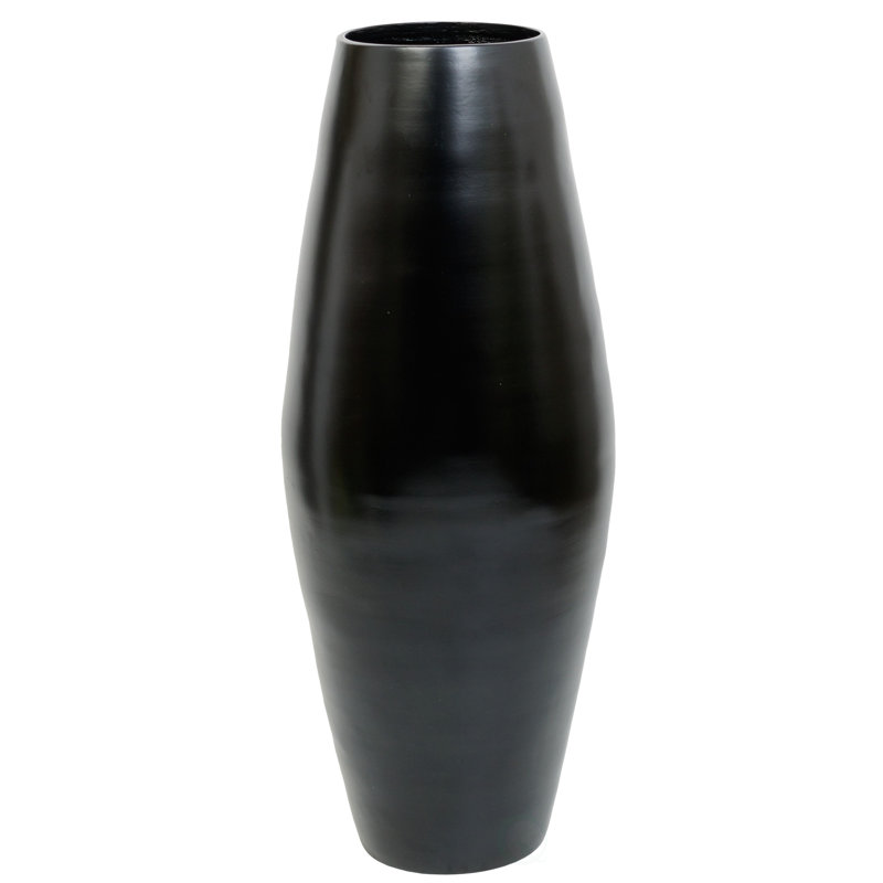 Teebar Handcrafted Tall Cylinder Bamboo Floor Vase – Elegant Decorative Accent for Home Offices, Hotel Lobbies, and Spa Spaces – Perfect Decor for Living Room Dining Room Entryway or Hallway
