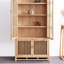 Bibliothèque simple en bois massif