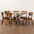 Boisy 6 - Person Pedestal Dining Set-394655897-394655902