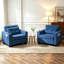 Fauteuil d'appoint à dossier convertible simple Marcio-461239311