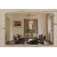 Wool Striped Area Rug in White-941126355