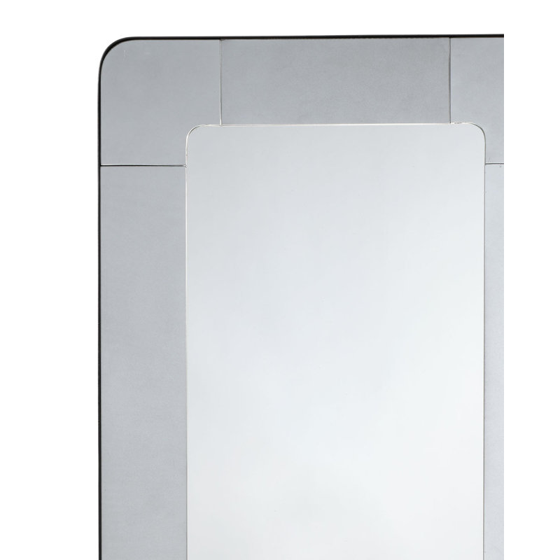 Elemental Antique Mercury Glass Wall Mirror, Small