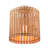 Sobotka Wood Flush Mount