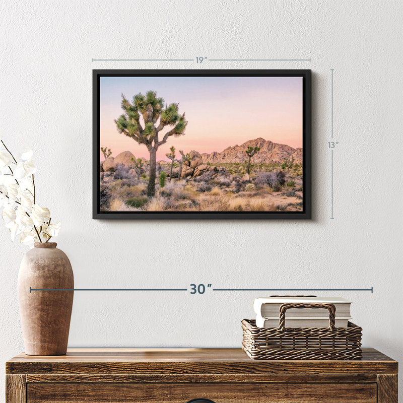 " Joshua Tree Patch Canvas Print ", 13" H x 19" W