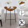 Korey 27" 3 Triangle Wedge End Table