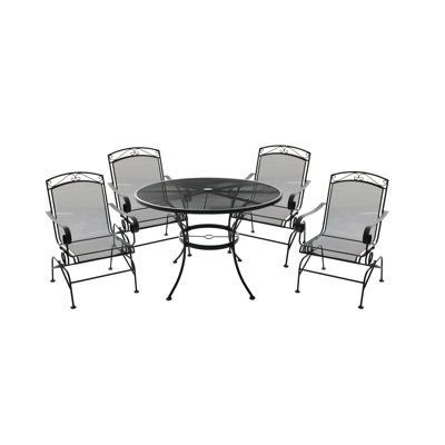 4 - Person Patio Dining Set with Round Table