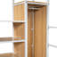 Lit mezzanine en métal avec garde-robe, escalier, DEL et bureau - Transformez votre chambre à coucher en un élégant escalier de rangement, espace intelligent-726414532