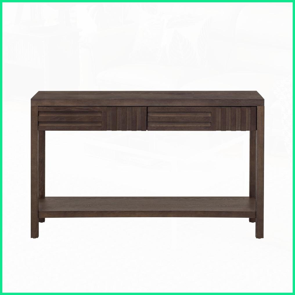 Latitude Run® Modern Ash Veneer Coffee Table for Living Room - Space ...