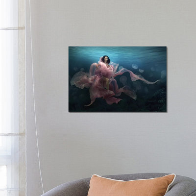 The Bloom Goddess by Martha Suherman - Wrapped Canvas Print