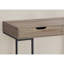 Bureau d'ordinateur, bureau personnel, ordinateur portable, tiroirs de rangement, L 48 po, bureau, stratifié brun, contemporain, moderne