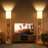 63'' Column Floor Lamp With Shelves and Bulb Included-440108904