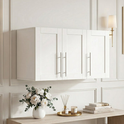 Kacem Modern style multi-functional storage cabinet with shelves for kitchen and bathroom
