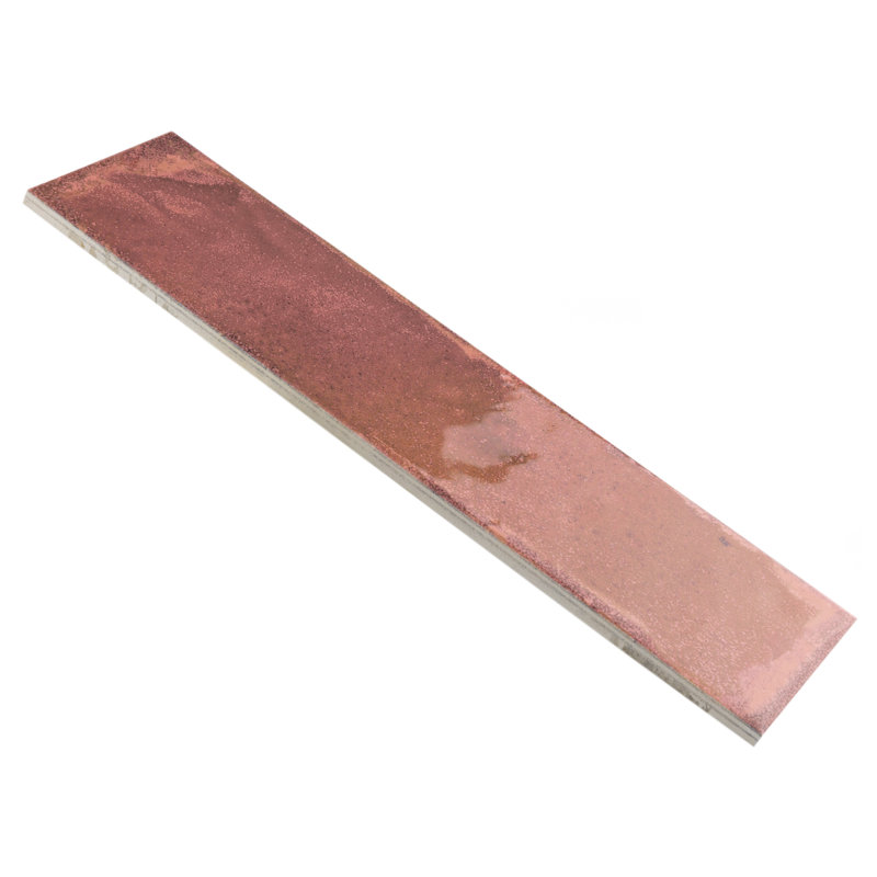 Luca 3" x 12" Ceramic Tile, Pink