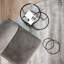 Neonila 3 - Piece Glass Top Living Room Table Set