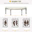 Banc de bout moderne et minimaliste