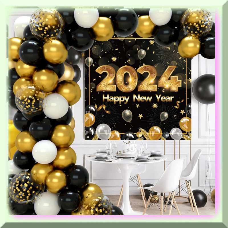 Silver Disco Backdrop 2 Pack 6.4x3.2ft