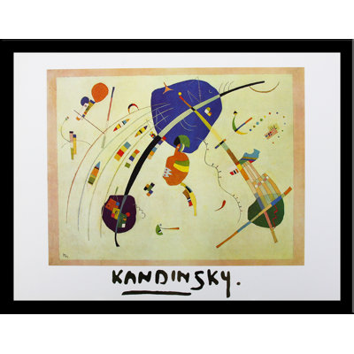 Museum Masters 'Vers Le Blue, 1939' by Wassily Kandinsky Framed Painting Print, 24x32 Inch