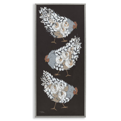Poulet, poule, animal abstrait