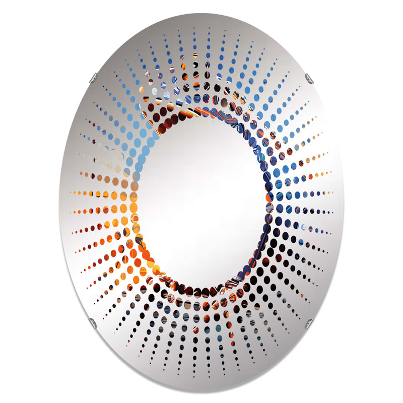 Miroir décoratif Expressionist Frog Spirit II - Starburst-MIR112862-Ovale, L 20 po x H 30 po