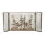 84" Wide X 37" High Tall Pines Fireplace Screen