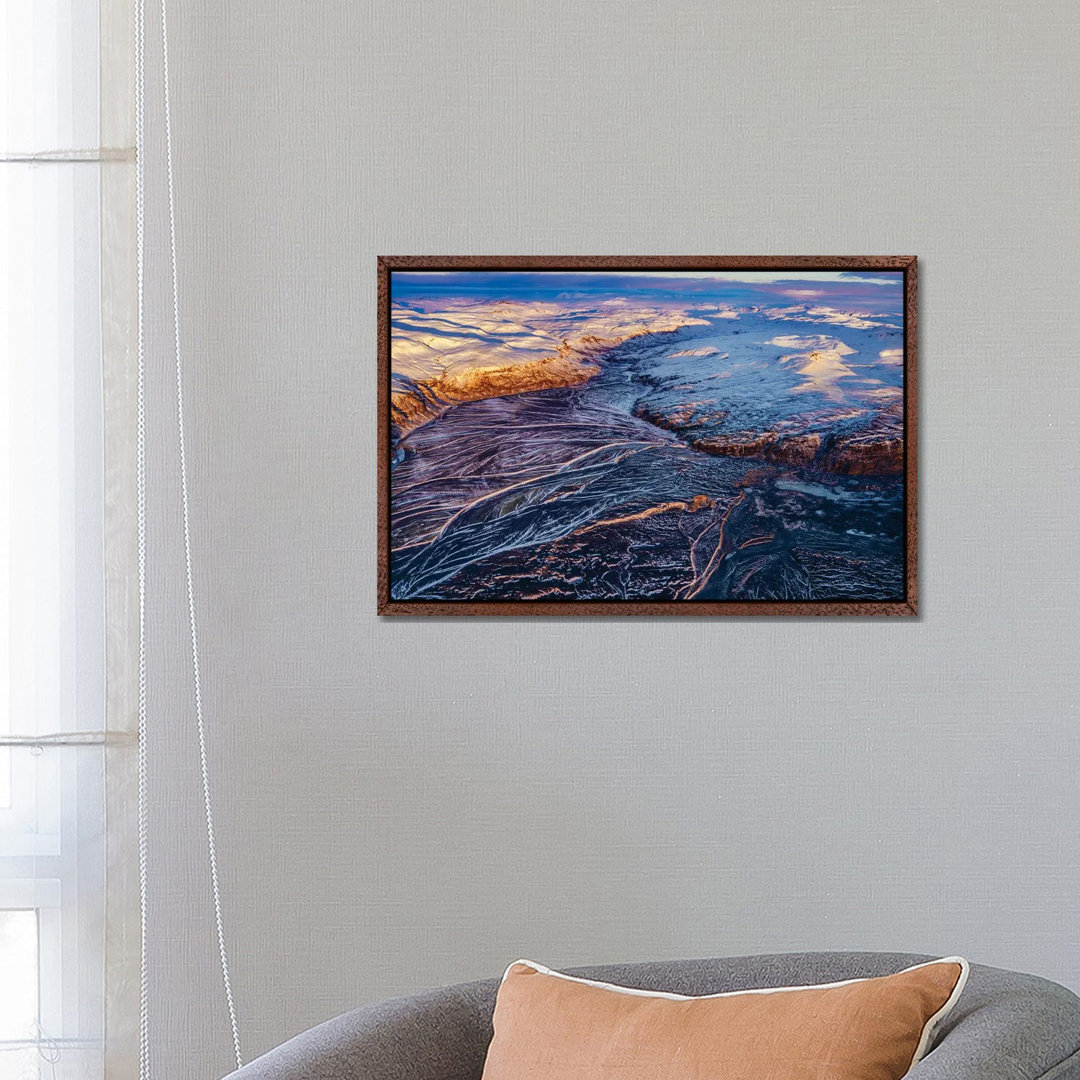 Glacial Landscapes, Vatnajokull National Park, Vatnajokull Ice Cap, Iceland. 1PC6