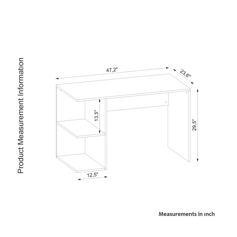 2 Tier Modern Desk