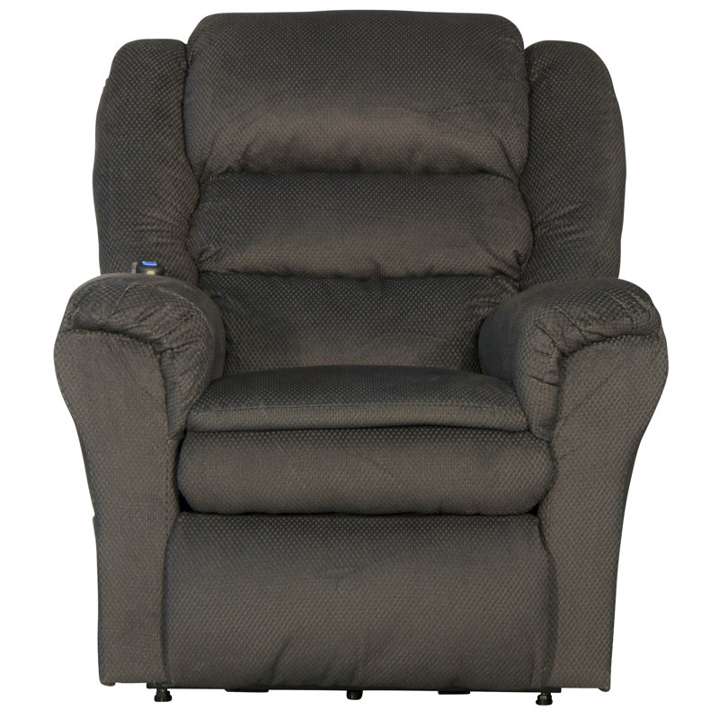 Preston Upholstered Lift Assist Recliner, Smoke