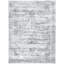 Tapis gris rétro esthétique délavé 6 pi x 9 pi