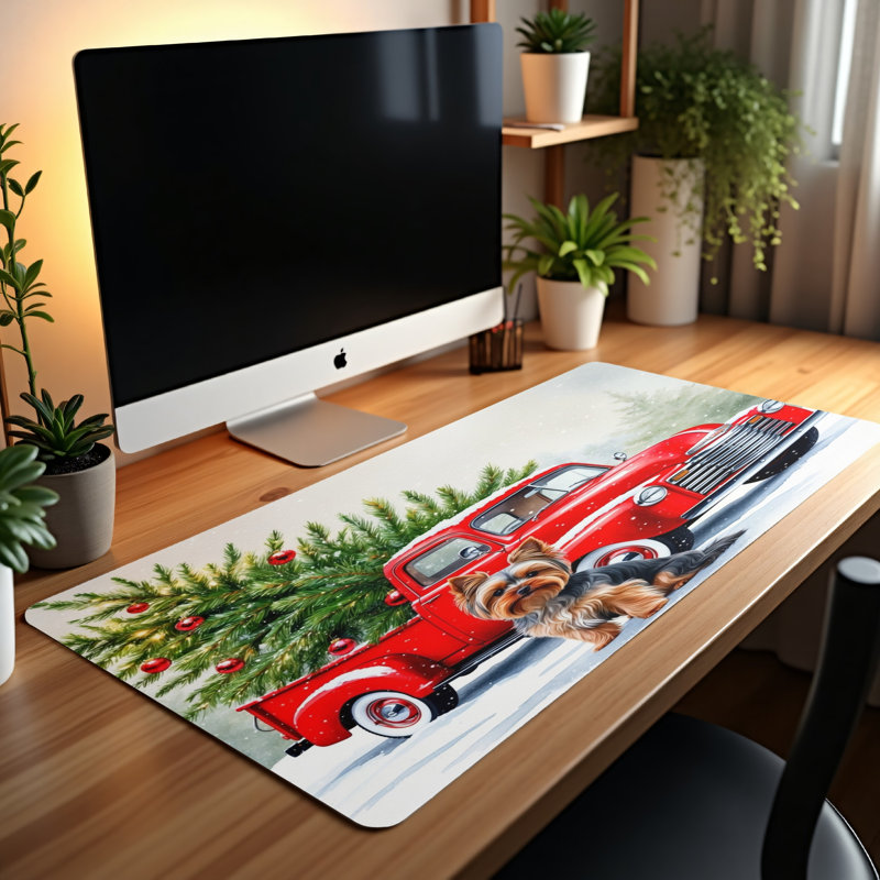 Polyester Desk Pad, 31.5x15.5