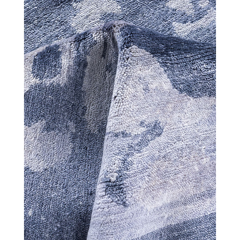 Overdyed One-of-a-Kind 8' 2" X 10' 1" Hand Knotted Area Rug