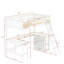 Lit mezzanine avec bureau intégré Enson par Harriet Bee-1130010326-1124022160