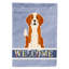 Polyester 2 côtés 40 x 28 po welcome drapeau maison-73943365