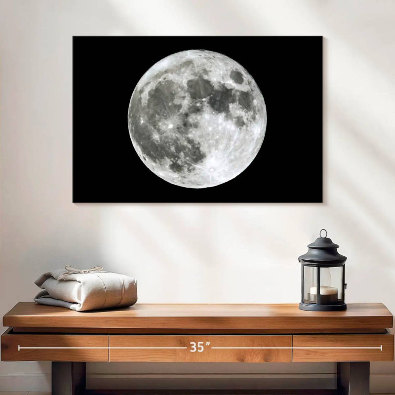 Oberle The Moon, 16" H x 24" W